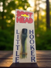 Vintage accessoire de pêche Soft Head neuf ancien stock leurre canne collection