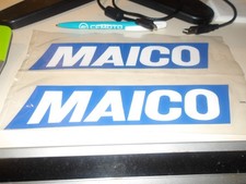 MAICO lot de deux autocollants d'époque