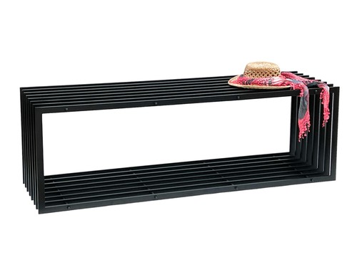 Banc jardin métal - banc, de