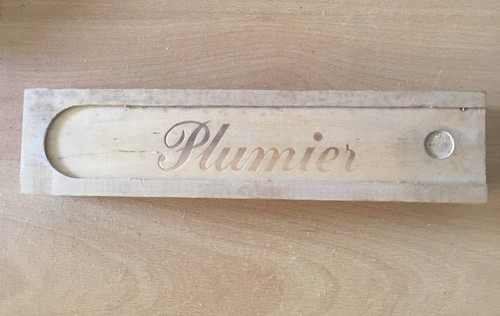 Ancien vintage plumier - vintage,