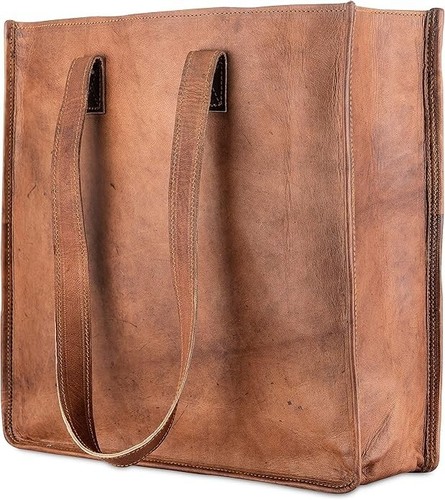 Sac cabas artisanat cuir - artisanat,