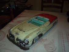 Jouet ancien en tôle à clé - Joustra - France - Voiture Américaine COMMANDER