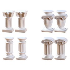 Lot de 2 colonnes romaines