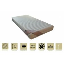 Matelas 19,5 cm Très Ferme - Spécial Sommier Electrique - Déhoussable Housse Lav