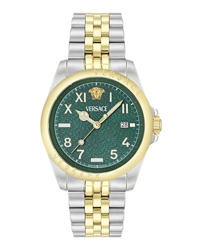Versace montre multicolore - versace,
