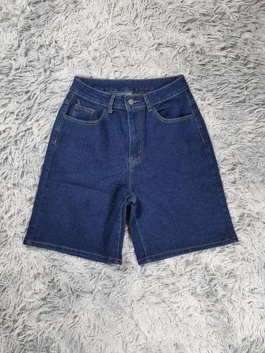 Short femme denim - , brut