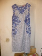 ROBE BLEU DENTELLE 44 TOGETHER