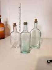 Ancien flacon bouteille verre - flacon,