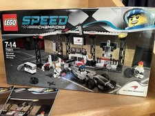 Lego Speed Champion Mc Laren Mercedes Pit Stop - COMPLET  75911 -