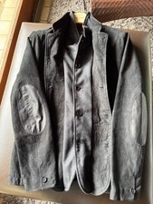 All Saints Veste/Blouson en cuir Gris Anthracite T.XL