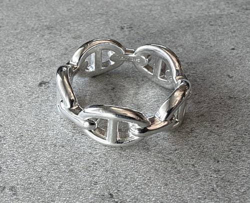 Bague hermes argent - en,