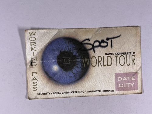 David copperfield vip passe - copperfield,