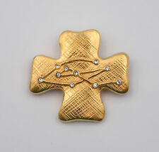 Broche vintage Christian