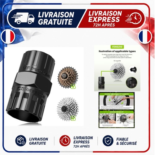 Démonte cassette vélo 1 - vélo,