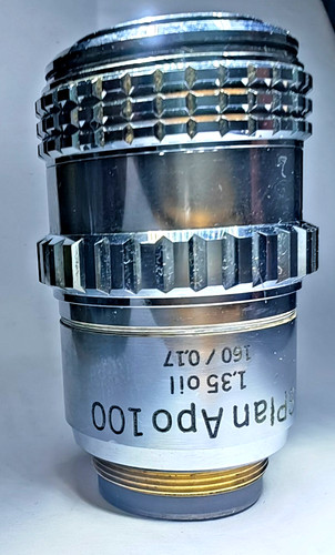 Olympus splan apo - olympus, 100x/1.35