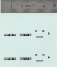 Décalcomanie - Renault 21 TXI