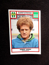 HERBIN   ASSE ST-ETIENNE  image sticker N° 261  FOOTBALL 76 PANINI  1976 FOOT