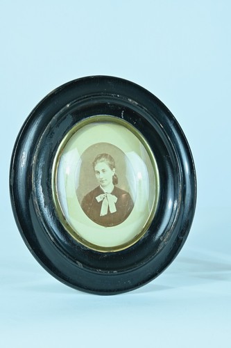 Ancien cadre photo - , ovale