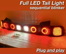 JDM Honda Integra DB6/7/8 94-01 4Dr Full LED Feu Arrière Clignotant Séquentie...