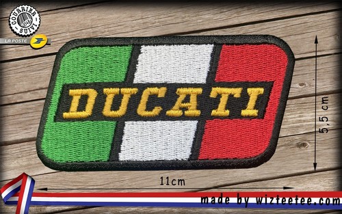 Patch écusson ducati - patch, à
