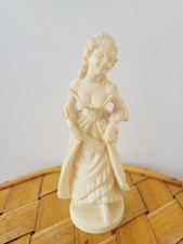 Sculpture Femme époque coloniale victorienne de A. Santini