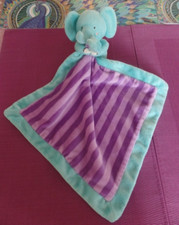 B12G / doudou éléphant bleu