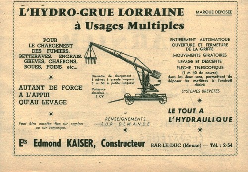 Publicité ancienne