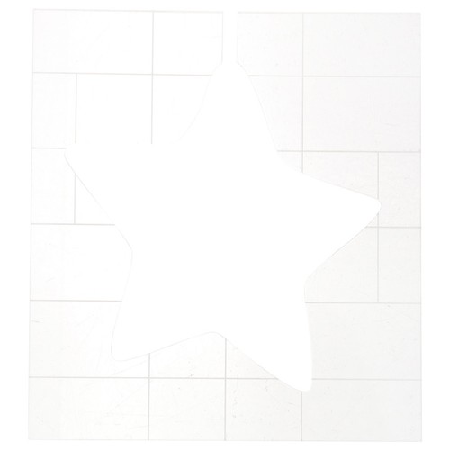 Star quilting stencil - star,