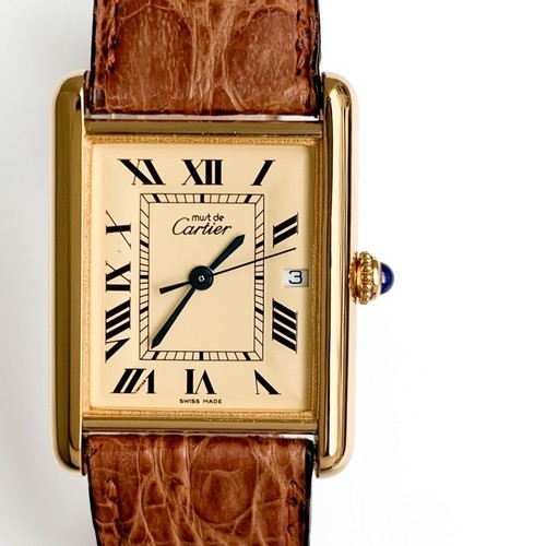 Montre homme cartier must tank - must,