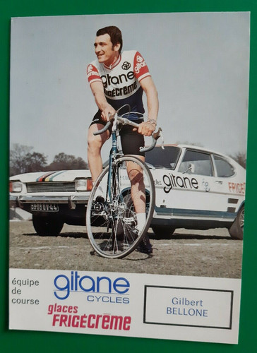 Cyclisme carte cycliste - carte, bruno