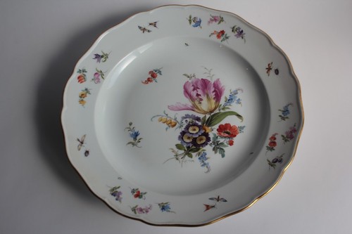 Meissen assiette porcelaine - meissen,