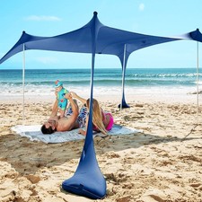 SUN NINJA Tente Pop Up de Plage - Tente de Plage Anti UV pour Bebe - Protection