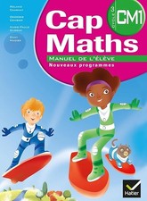 Cap Maths CM1 2010, manuel élève NON VENDU SEUL Compose le 9653528 - Dussuc, Mar