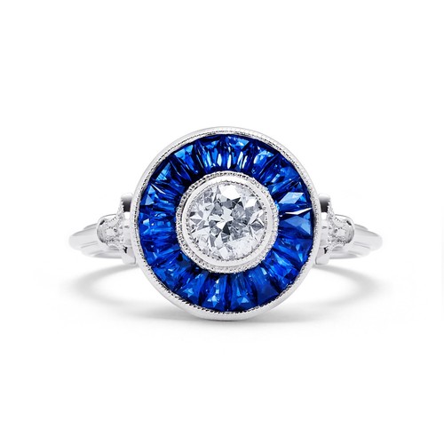 Diamant saphir bleu - diamant,