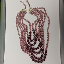 Ancien Collier 6 rangs perles