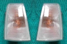 2 Feux Clignotants avants Opel Kadett E - GSI (1985-1991) Blancs NEUFS
