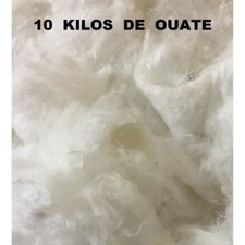 Ouate 10 Kilos pour Rembourrage, Carton de 10 kg, Lavable Jusqu’à 60°C - Neuf 