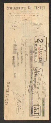 Paris balance pesee - (xi°), /