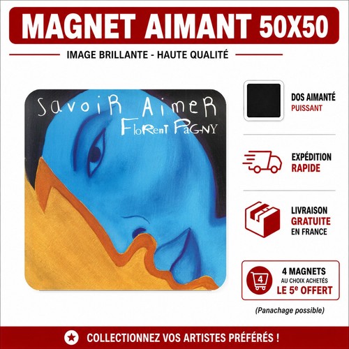 Magnet frigo florent pagny - magnet,