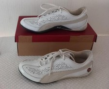 Baskets blanc/beige/noir P/37 "Puma" Vintage"