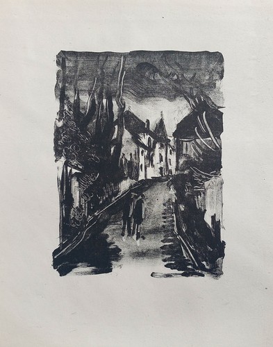 Maurice vlaminck estampe - maurice,