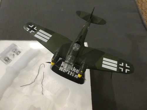 Maquette avion metal heinkel - maquette,