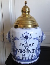 Superbe Gros Pot à Tabac de