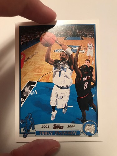 Tracy mcgrady 2003 2004 topps - tracy,