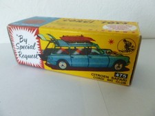 Boite COPIE CITROEN DS BREAK SAFARI  ref 475 CORGI TOYS