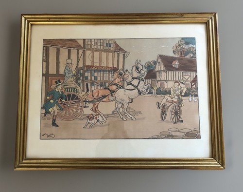 Gravure lithographie harry - gravure/, d'harry