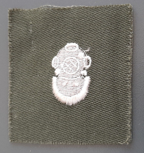Brevet plongeur navy tissu - us,