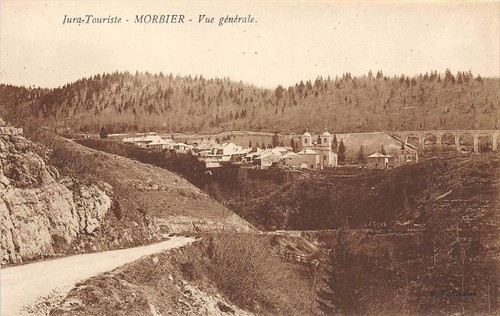 Cpa morbier vue generale - morbier,
