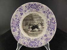 Ancien Plat En Céramique