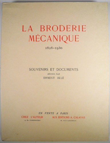 Iklé broderie mécanique - iklÉ, la